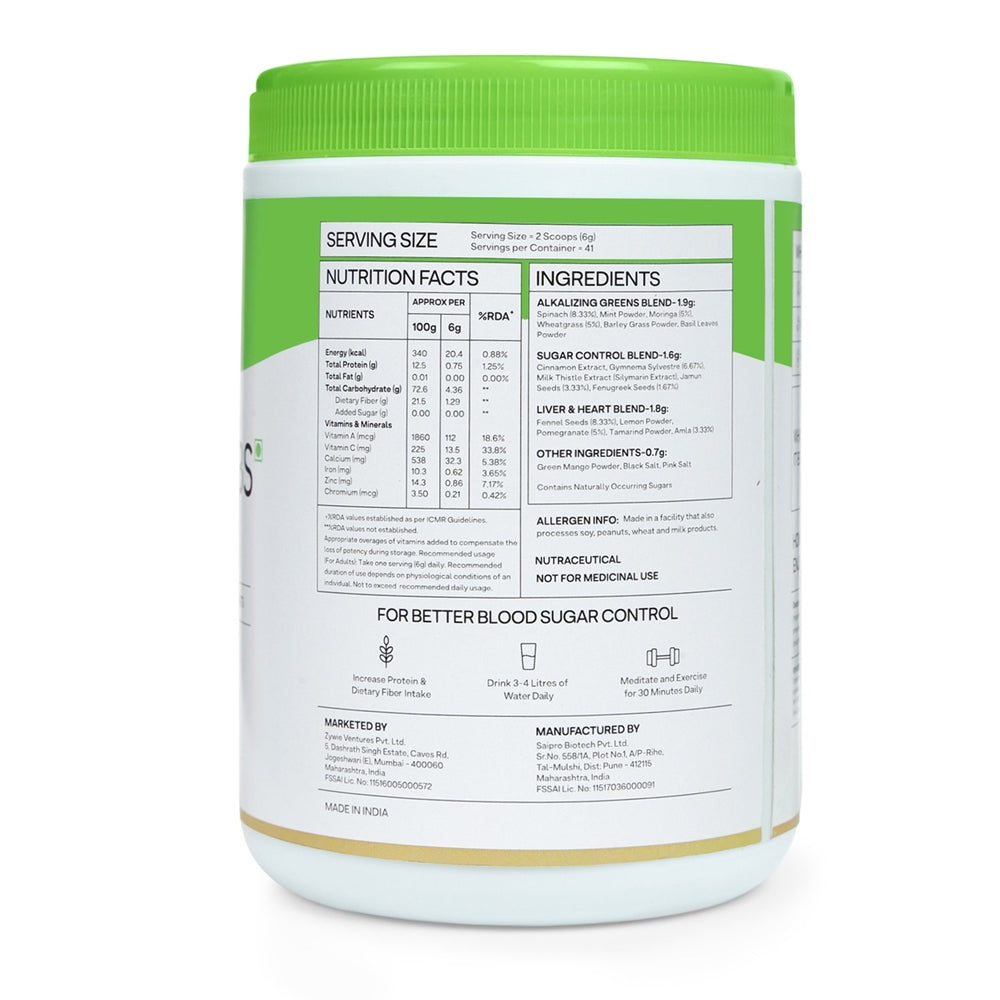 OZiva Superfood Greens & Herbs