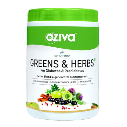 OZiva Superfood Greens & Herbs