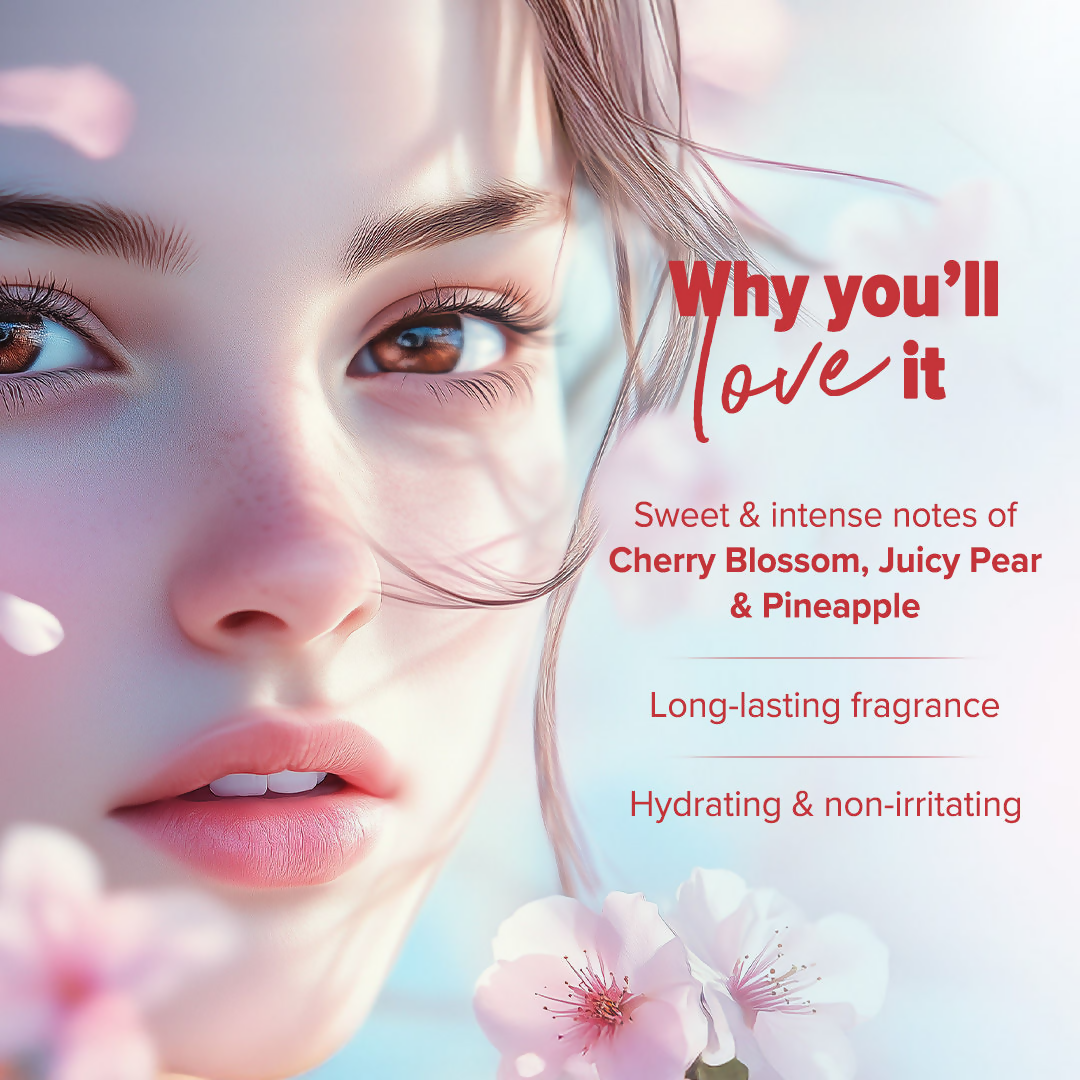 Aqualogica Refresh + Cherry Blossom Bloom Body Mist