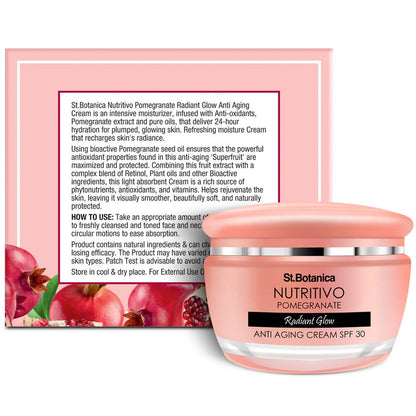 St.Botanica Nutritivo Pomegranate Radiant Glow Anti Aging Cream SPF 30