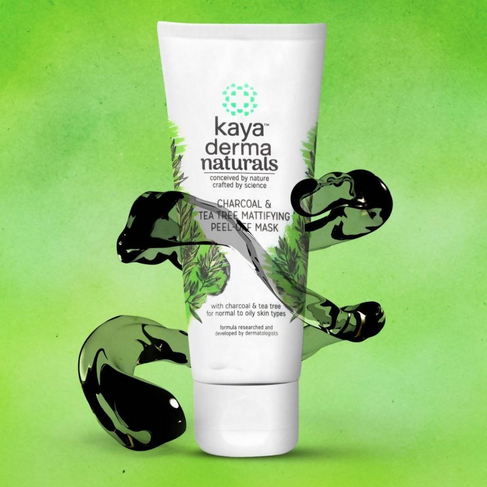 Buy Kaya Charcoal & Tea Tree Mattifying Peel-Off Mask from DrMediCart, Ship from India to USA