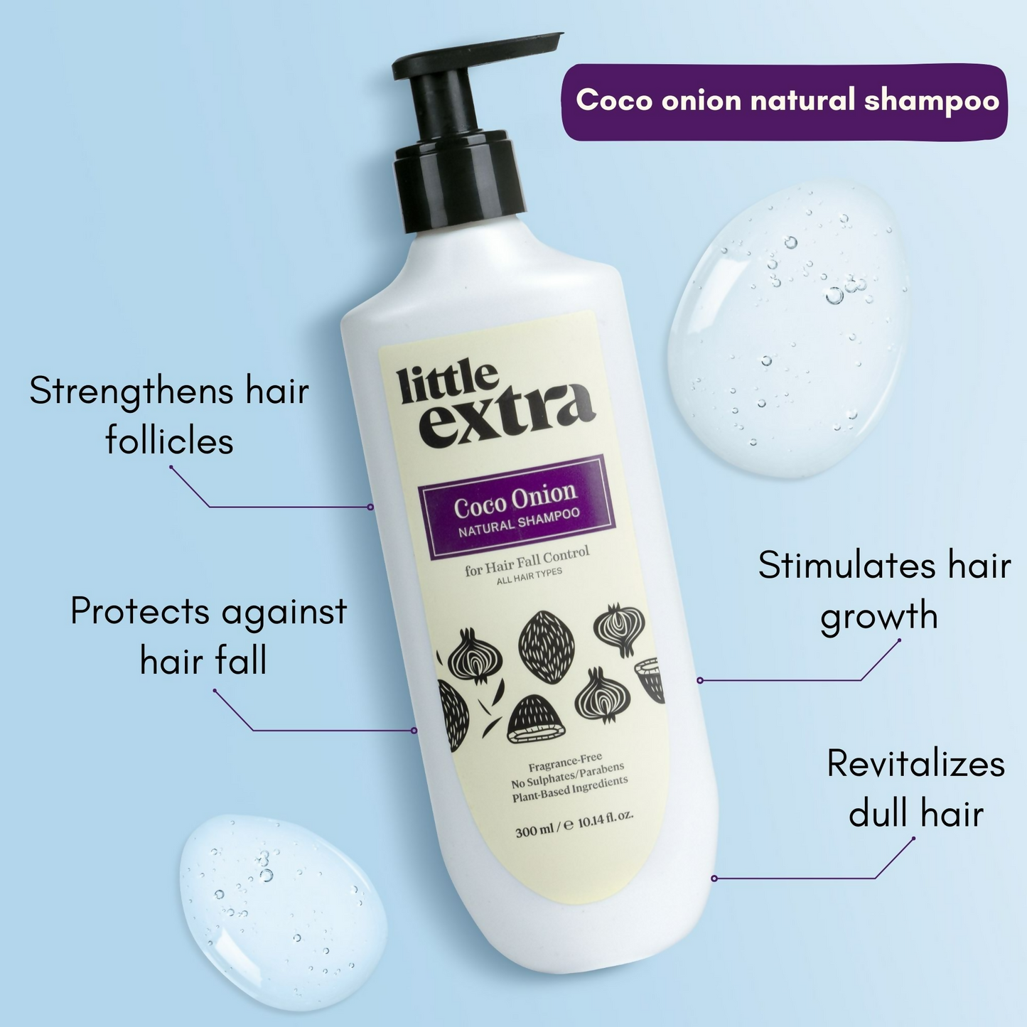 Little Extra Shampoo & Conditioner For Hair Fall Control