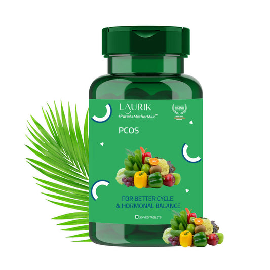 Laurik Plant Based Herbalance For PCOS Supplements Tablets For Women