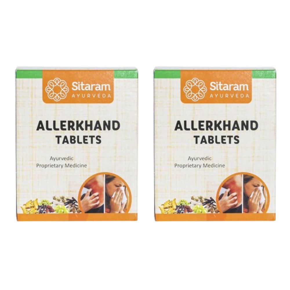 Sitaram Ayurveda Allerkhand Tablets