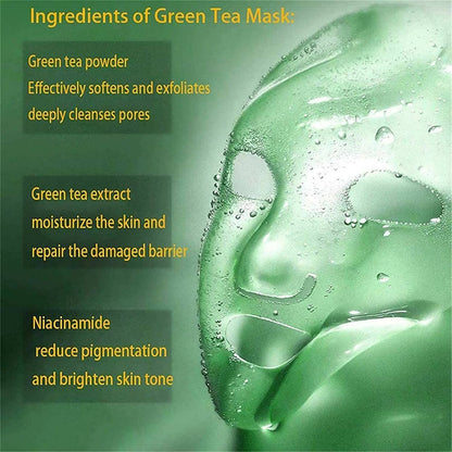 Favon Green Tea Face Mask Cleansing Stick for Anti Acne