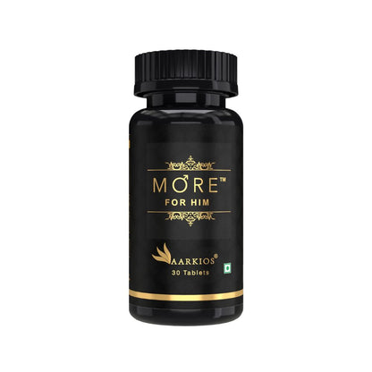 Aarkios More for Him Energy and Libido Booster Tablets for Men