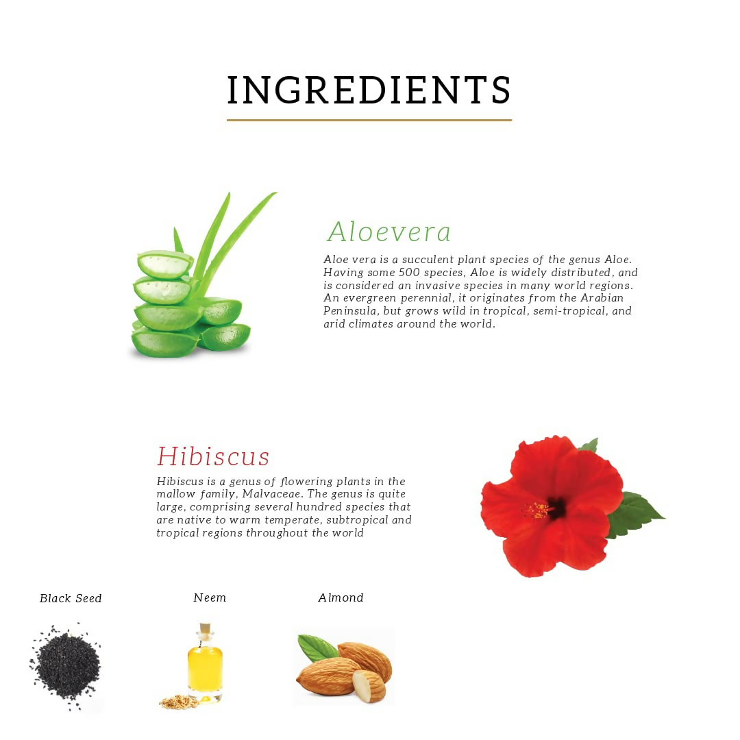 Khadi Natural Hibiscus & Aloevera Shampoo