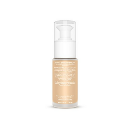 Mamaearth Hydra-Glow Full Coverage Foundation With Vitamin C & Turmeric - Beige Glow - Limited Time Offer