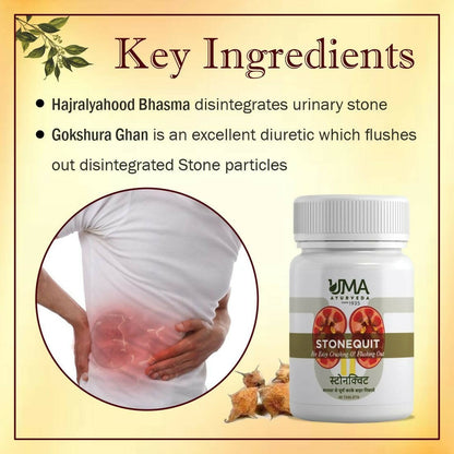 Uma Ayurveda Stonequit Tablets