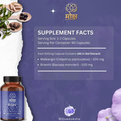 Moksha Botanicals Arjav Capsules