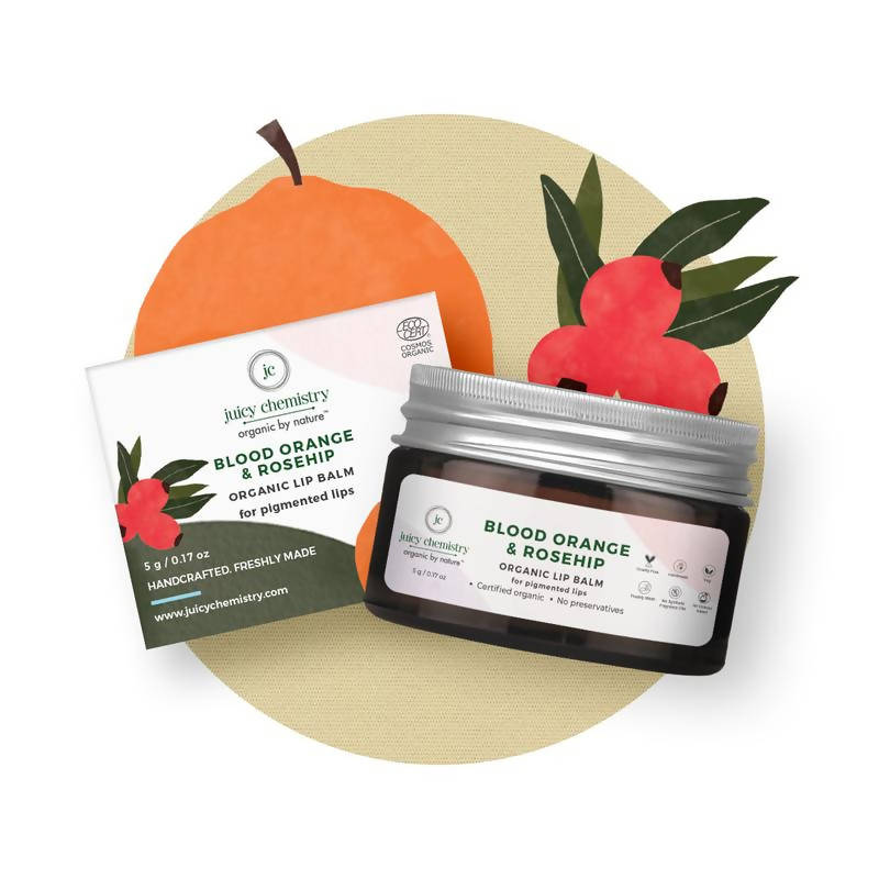 Juicy Chemistry Blood Orange & Rosehip Lip Balm