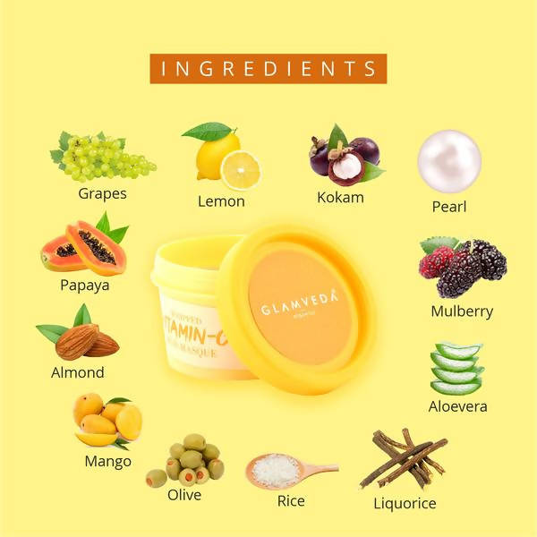 Glamveda Whipped Vitamin C Mud Masque