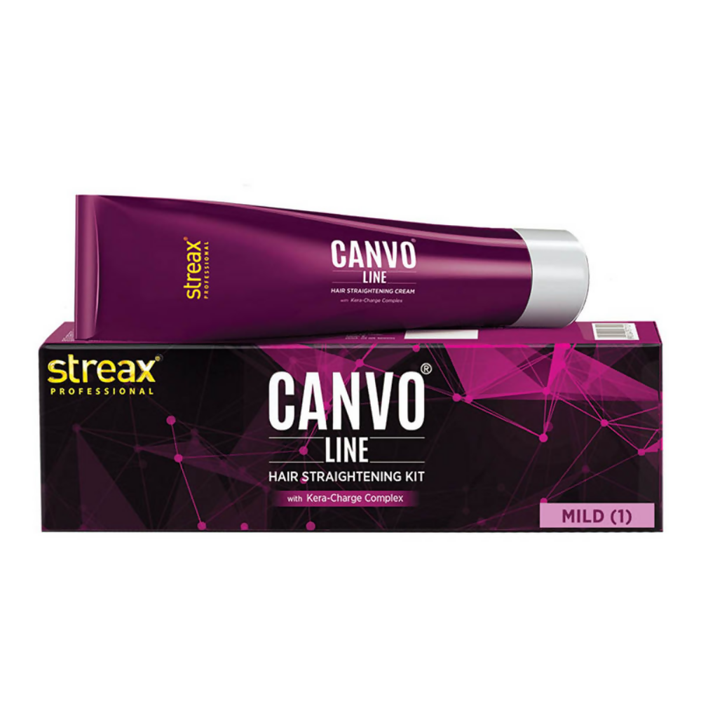 Streax Professional Canvoline hair straightening cream