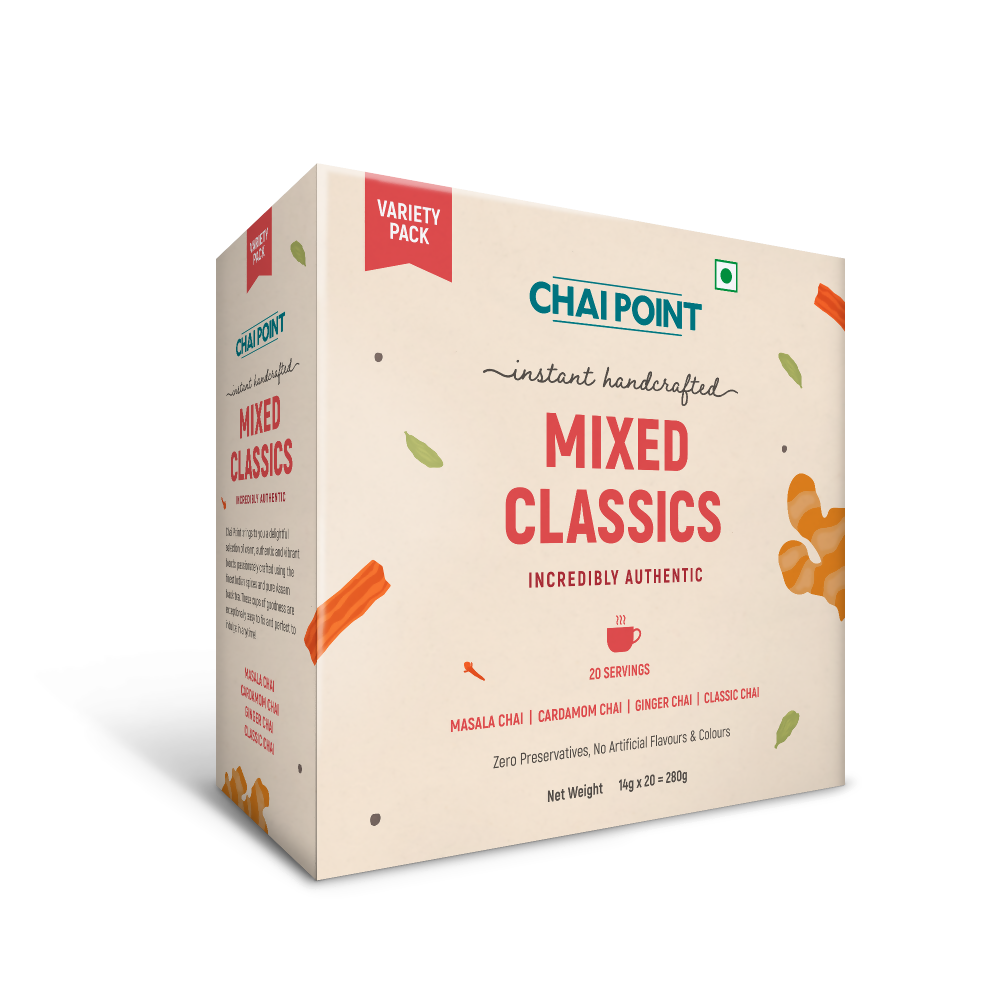 Chai Point Mixed Classics   - Instant Chai Variety Pack