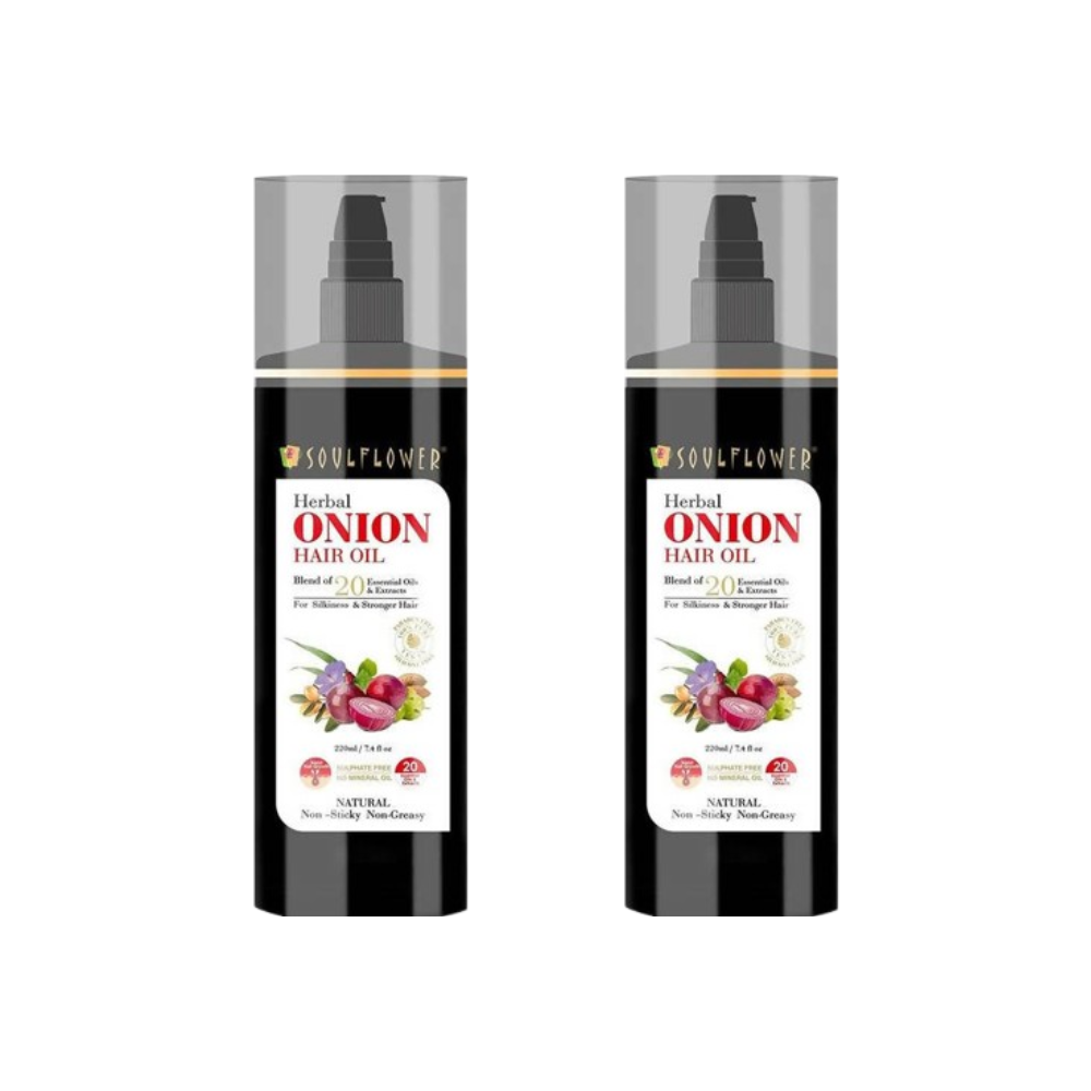 Soulflower Herbal Onion Hair Growth Oil