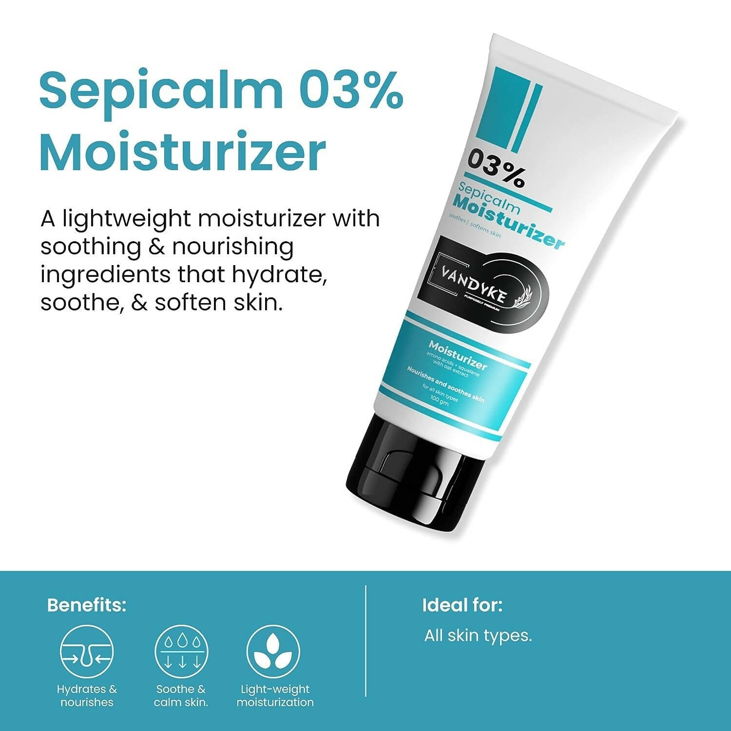 Vandyke Sepicalm 03% Moisturizer