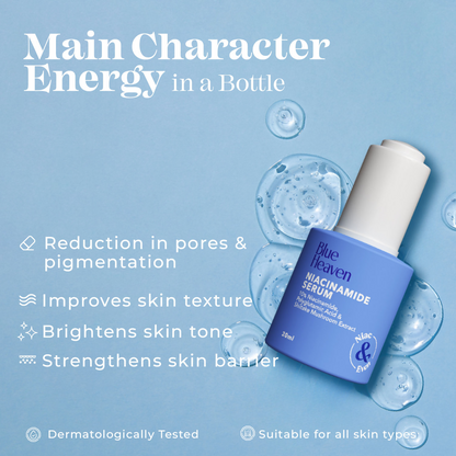 Blue Heaven 10% Niacinamide Serum For Glowing Skin