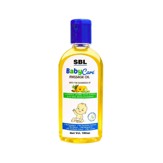 SBL Homeopathy Baby Care Massage Oil
