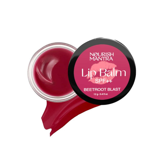 Nourish Mantra Beetroot Blast Lip Balm with SPF++