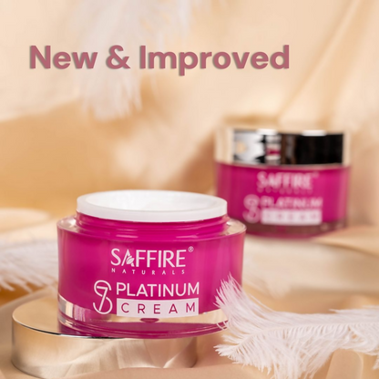 Saffire Naturals S7 Platinum Cream For Sun Protection & Glowing Skin