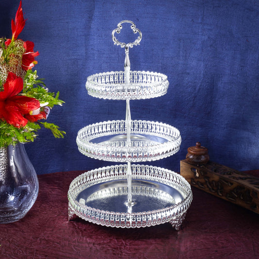 Buy Sri Rudra Silver Tray (SR 00087)