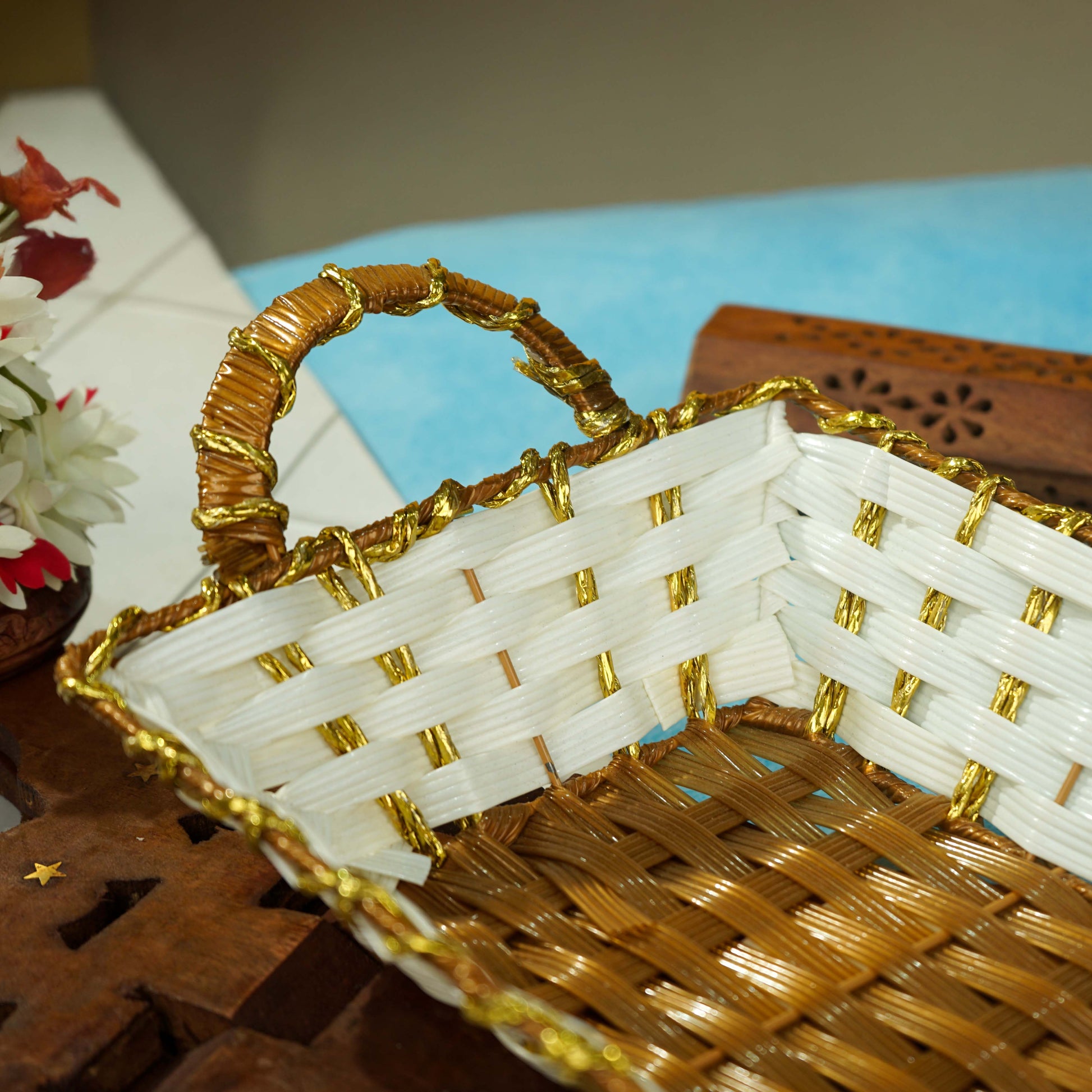 Buy Sri Rudra Decorative Basket (SR 03063)