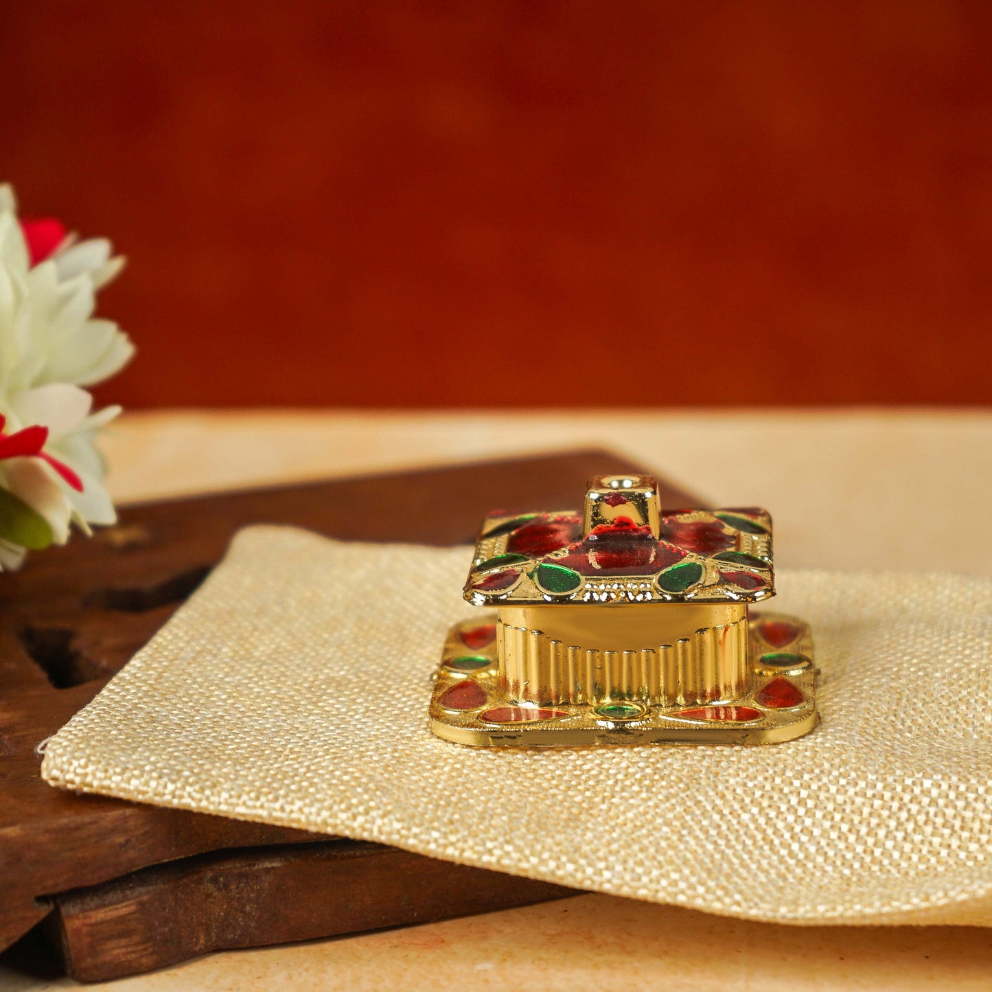 Sri Rudra Fiber Gold Kumkum Bharani (SR 01946)