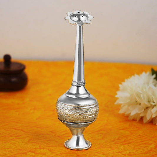 Buy Sri Rudra German Silver Gulab Dani SR 02739