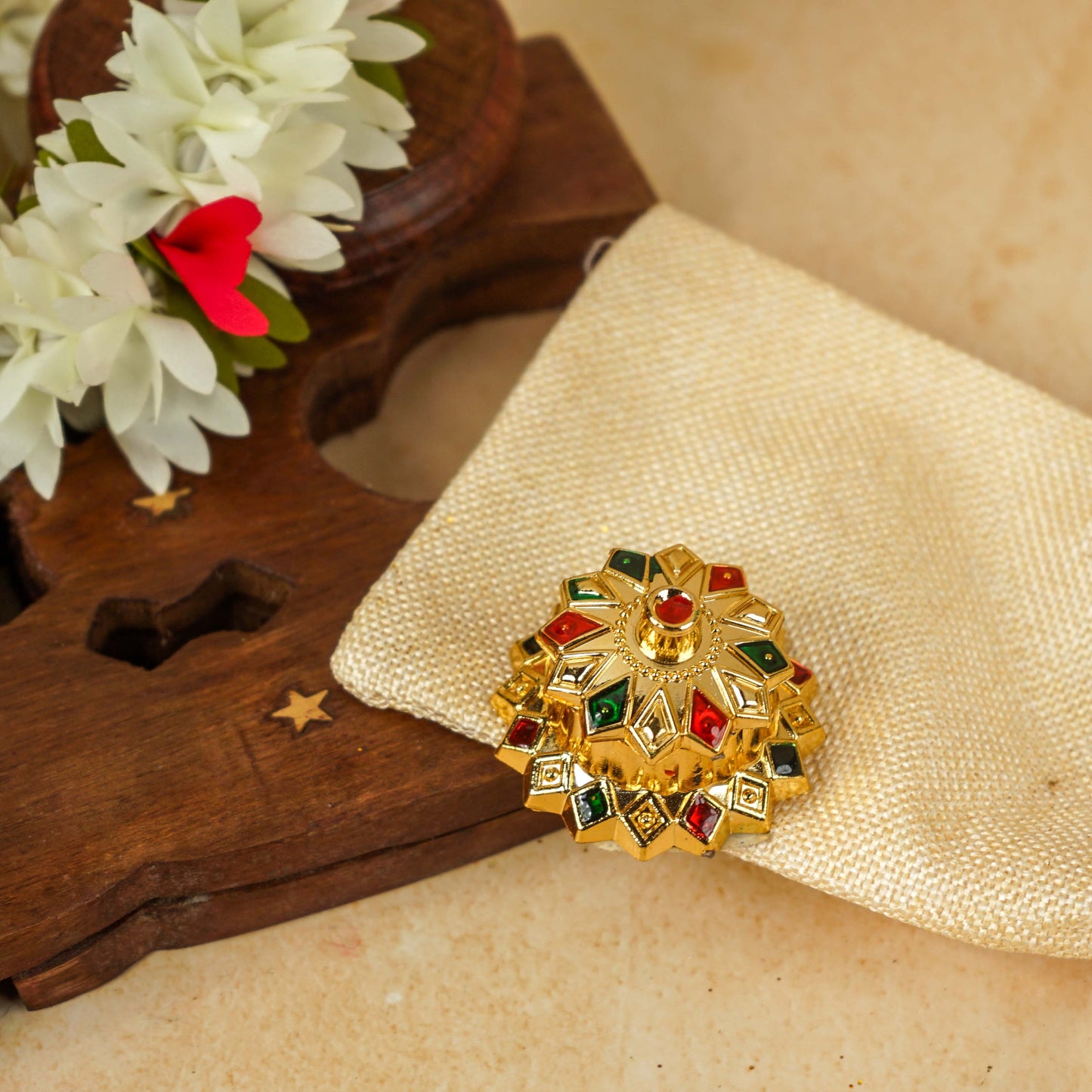 Buy Sri Rudra Kumkum Haldi Mini Fiber (SR 02818)
