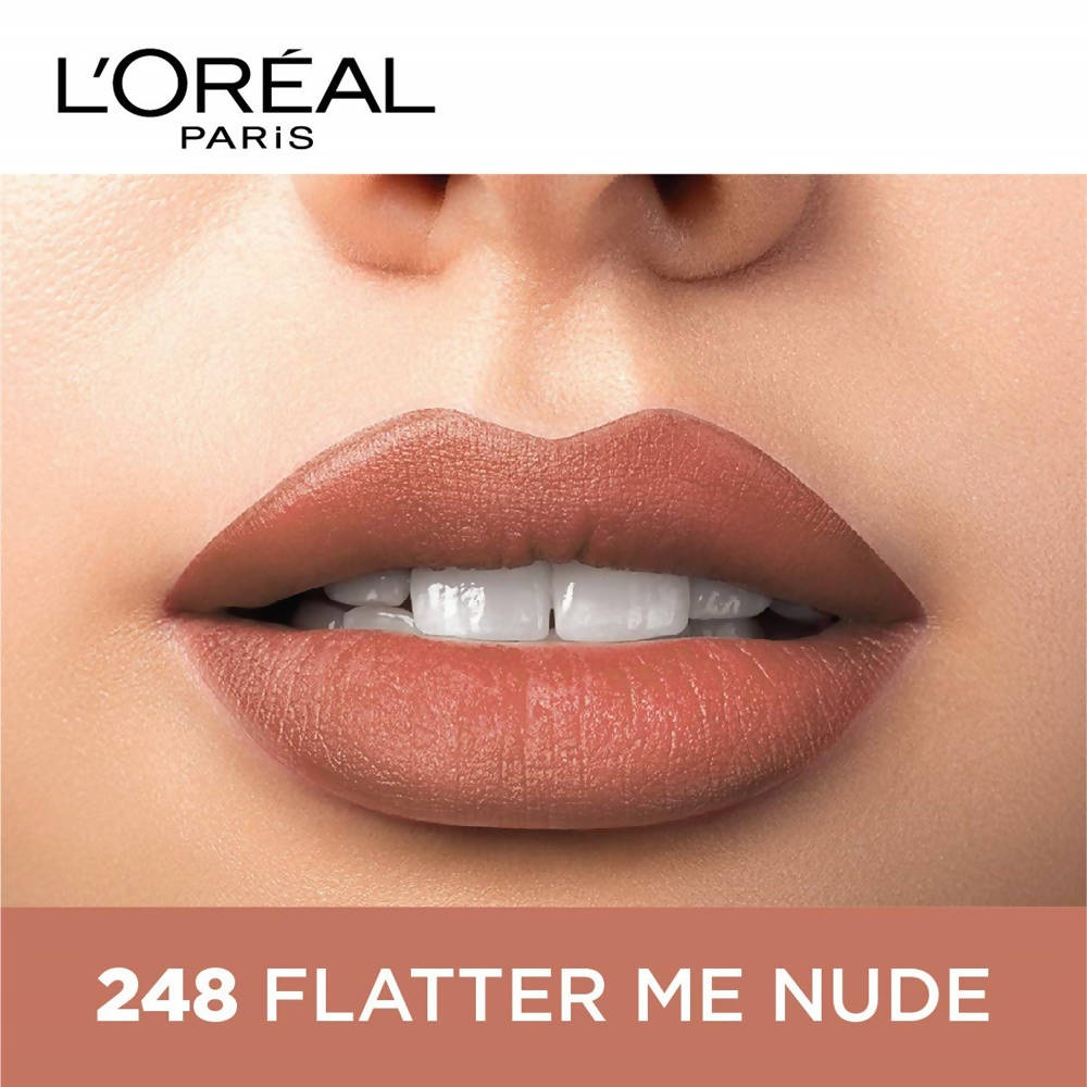 L'Oreal Paris Color Riche Moist Matte Lipstick - 248 Flatter Me Nude - DrMediCart