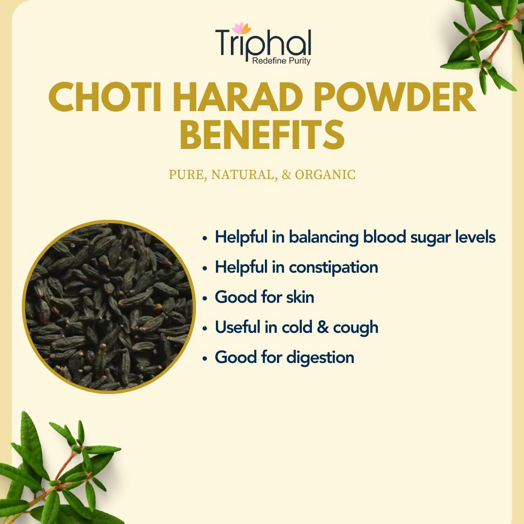 Triphal Choti Harad Churna