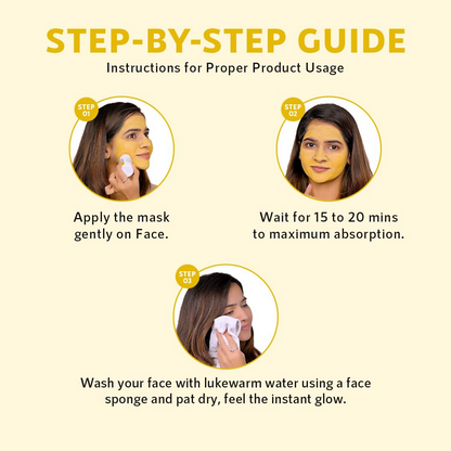 Orgatre Ubtan Face Mask Stick For Men & Women For Sun Tan, Natural Glow With Natural Haldi