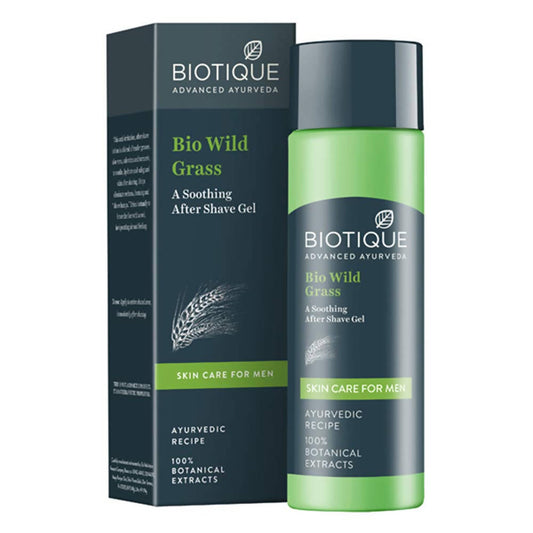 Buy Biotique Bio Wild Grass A Soothing After Shave Gel For Men from DrMediCart, Ship from India to USA