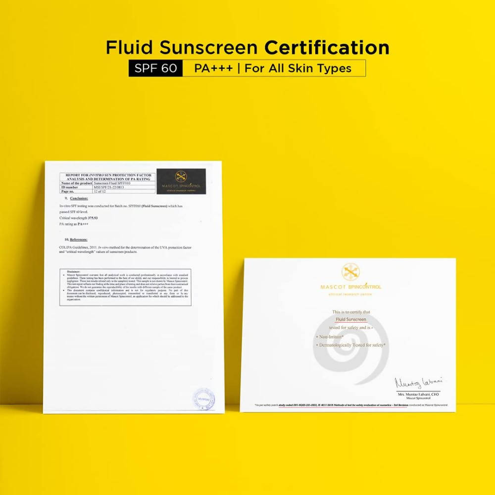 Sun Scoop Fluid Sunscreen SPF 60 - DrMediCart