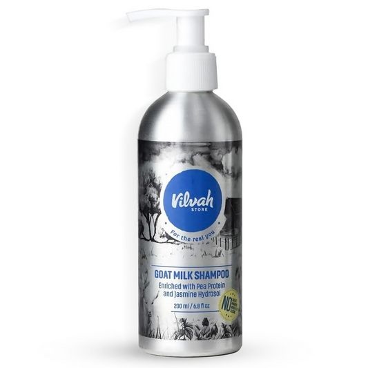 Vilvah Store Goat milk Shampoo (Intense Moisturization)