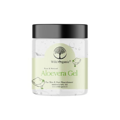 Wild Organic Pure & Natural Aloevera Gel