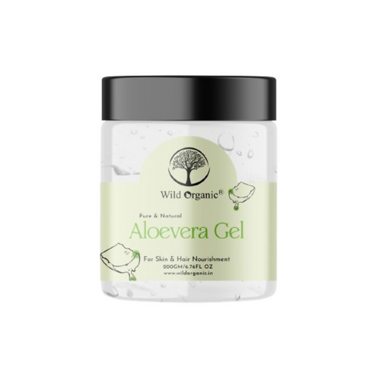 Wild Organic Pure & Natural Aloevera Gel