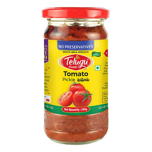 Buy Telugu Foods Tomato Pickle from DrMediCart, Ship from India to USA