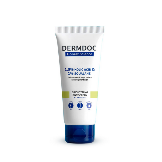 dermdoc 1 5 kojic acid 1 squalene brightening body cream buy in usa