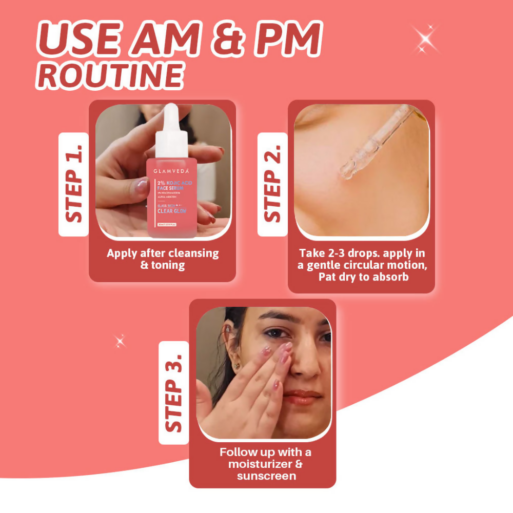 Glamveda 2% Kojic Acid Face Serum