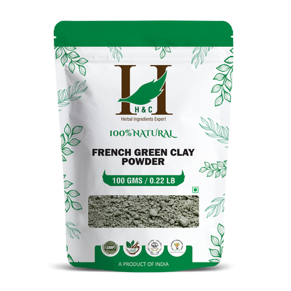 H&C Herbal French Green Clay Powder