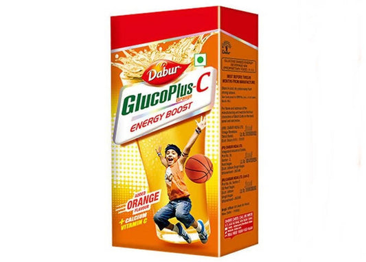 Dabur Health Drink - Gluco Plus C Energy Boost Orange
