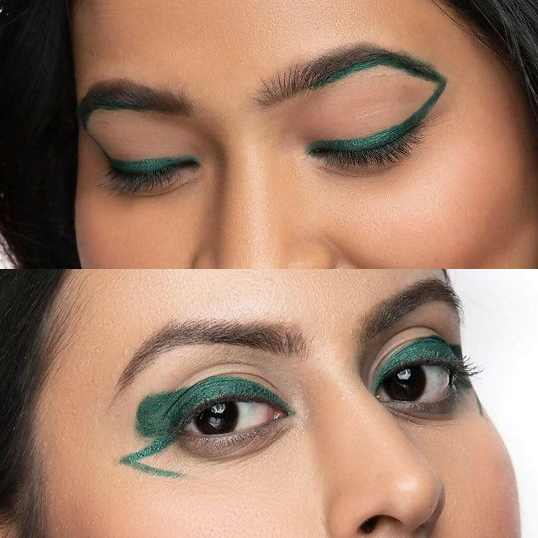 Sugar Cosmetics Kohl of Honour Intense Kajal Upto 12 hrs, Long Lasting, Smudge Proof & Waterproof Kajal - 05 Go Green