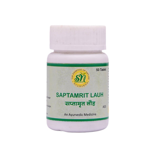 SN Herbals Saptamrit Lauh Tablets