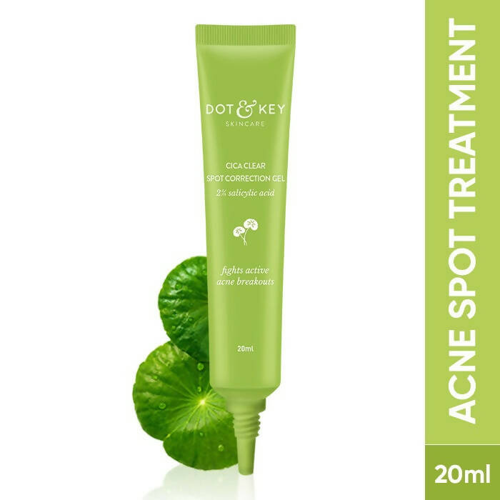 dot key cica acne spot correction gel with green tea buy in usa