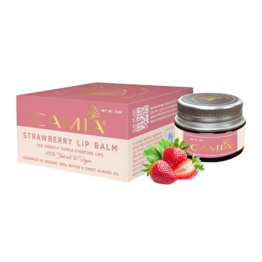 Camia Natural Strawberry Lip Balm