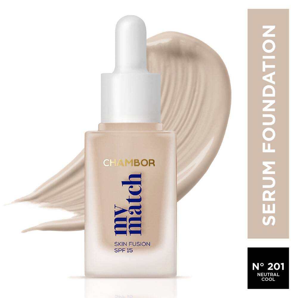 Buy Chambor My Match SPF 15 Skin Fusion Serum Foundation - 201 Neutral Cool from DrMediCart, Ship from India to USA