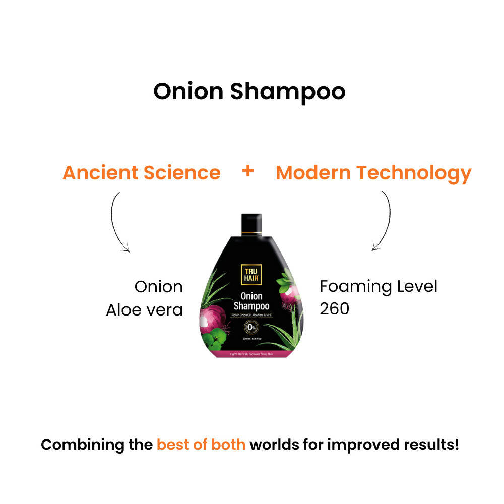 Tru Hair & Skin Onion Shampoo - DrMediCart