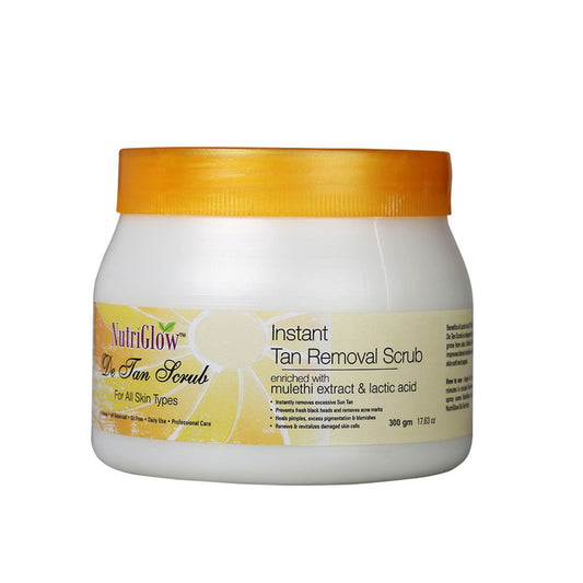 Buy NutriGlow De Tan Scrub from DrMediCart, Ship from India to USA