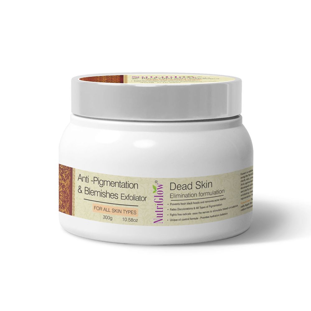Buy NutriGlow Anti-Pigmentation & Blemishes Exfoliator from DrMediCart, Ship from India to USA